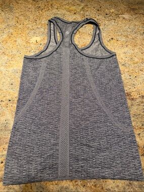 lululemon athletica Heathered Gray Racerback Tank